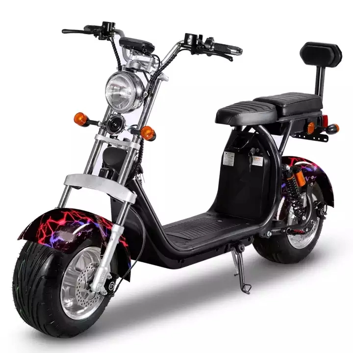 Móvil Eléctrico Eléctrico de batería de 1500W Long-Distance carretera scooter moto scooter de Smart Caballo Light-Assisted