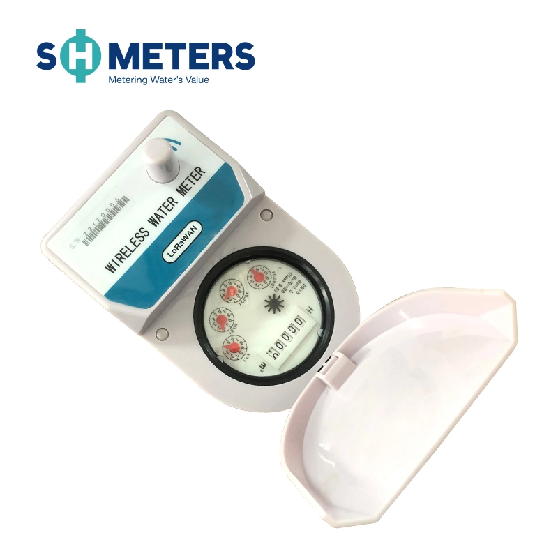 Wide Coverage Area Long Transmission Distance Smart AMR Dry DN15 Sensor Lorawan Water Meter