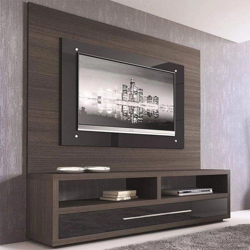 Factory Outlet Mobiliario de casa de madera moderno TV Cabinet Mesa de café Establecer