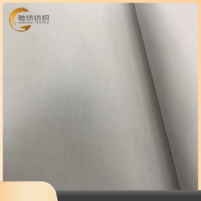 Factory Direct Sale Poly Cotton Plain Dyed Poplin Stock Lot Fabric Textile Tc 65 35 for Uniform Workwear