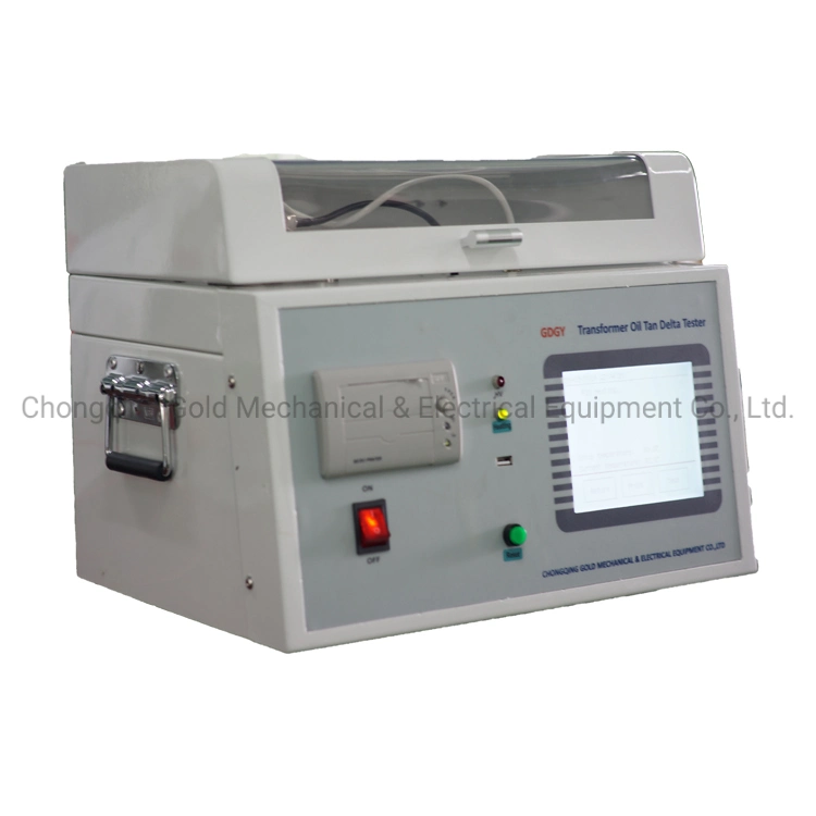 Automatic Transformer Dielectric Loss Angle Insulating Oil Tangent Delta Tester