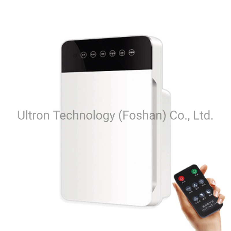 Intelligent Sensor Pm2.5 Display Desktop Air Purifier with True HEPA Filter Home Air Purifier