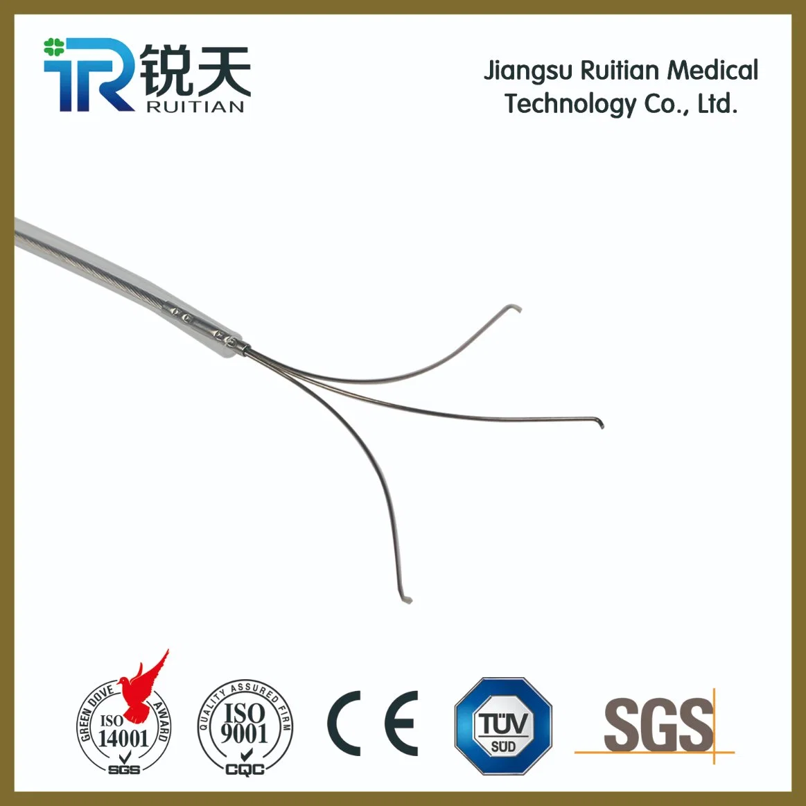 CE Approved Medical Consumables Disposable Endoscopic Grasping Forceps