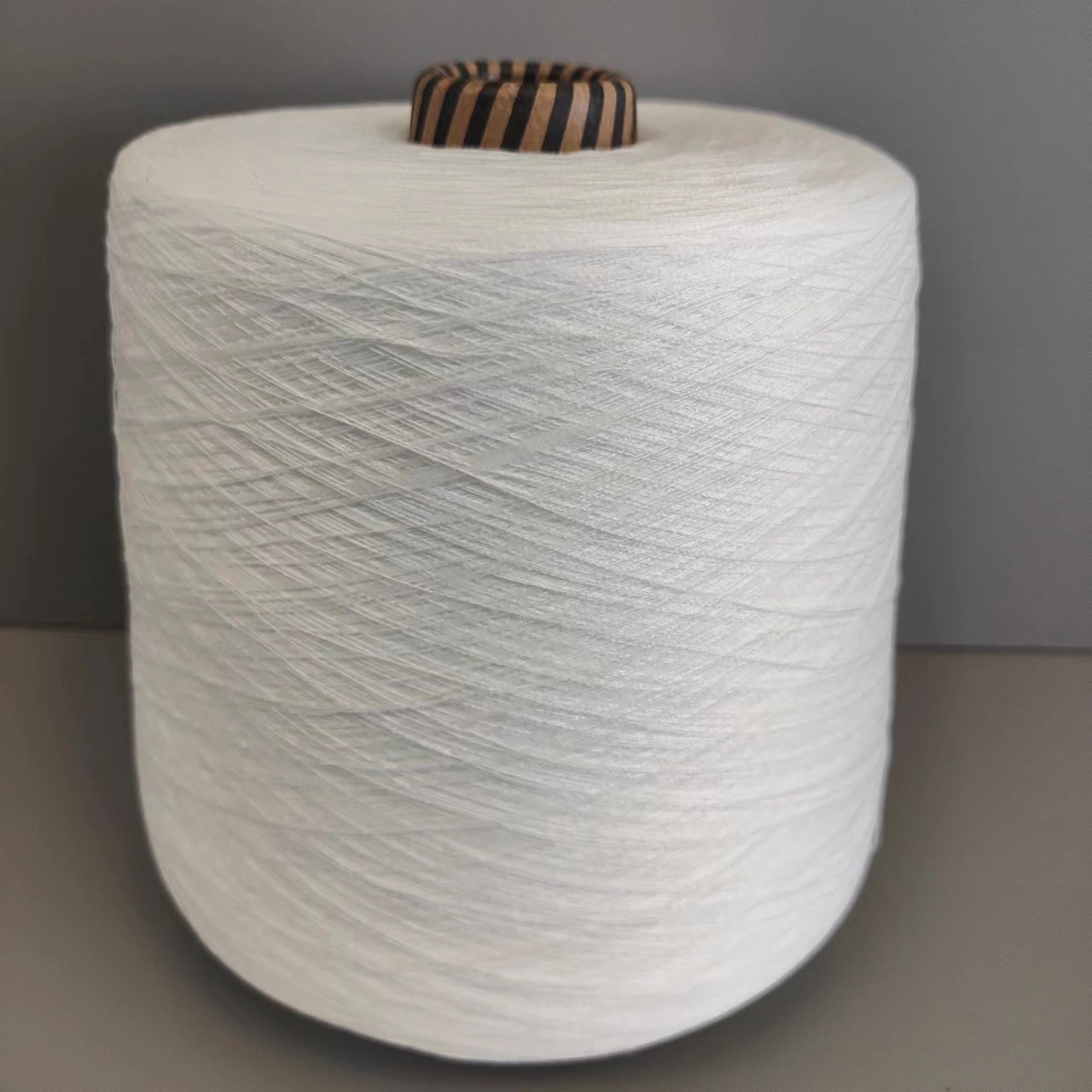 High Strength 100% Polyester Vortex Spinning Yarn 21s/1 for Weaving