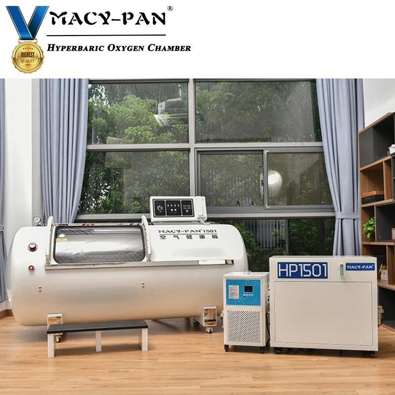 Lying Type Tank HP1501 1.5ATA Oxygen Therapy Hard Hyperbaric Chamber for Healthcare