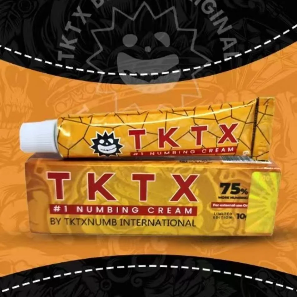 New Tktx Tattoo Care Cream 25% Makeup Eyebrow Lip Eyeliner Piercing Operation Tattooing Body Art 10g Cream