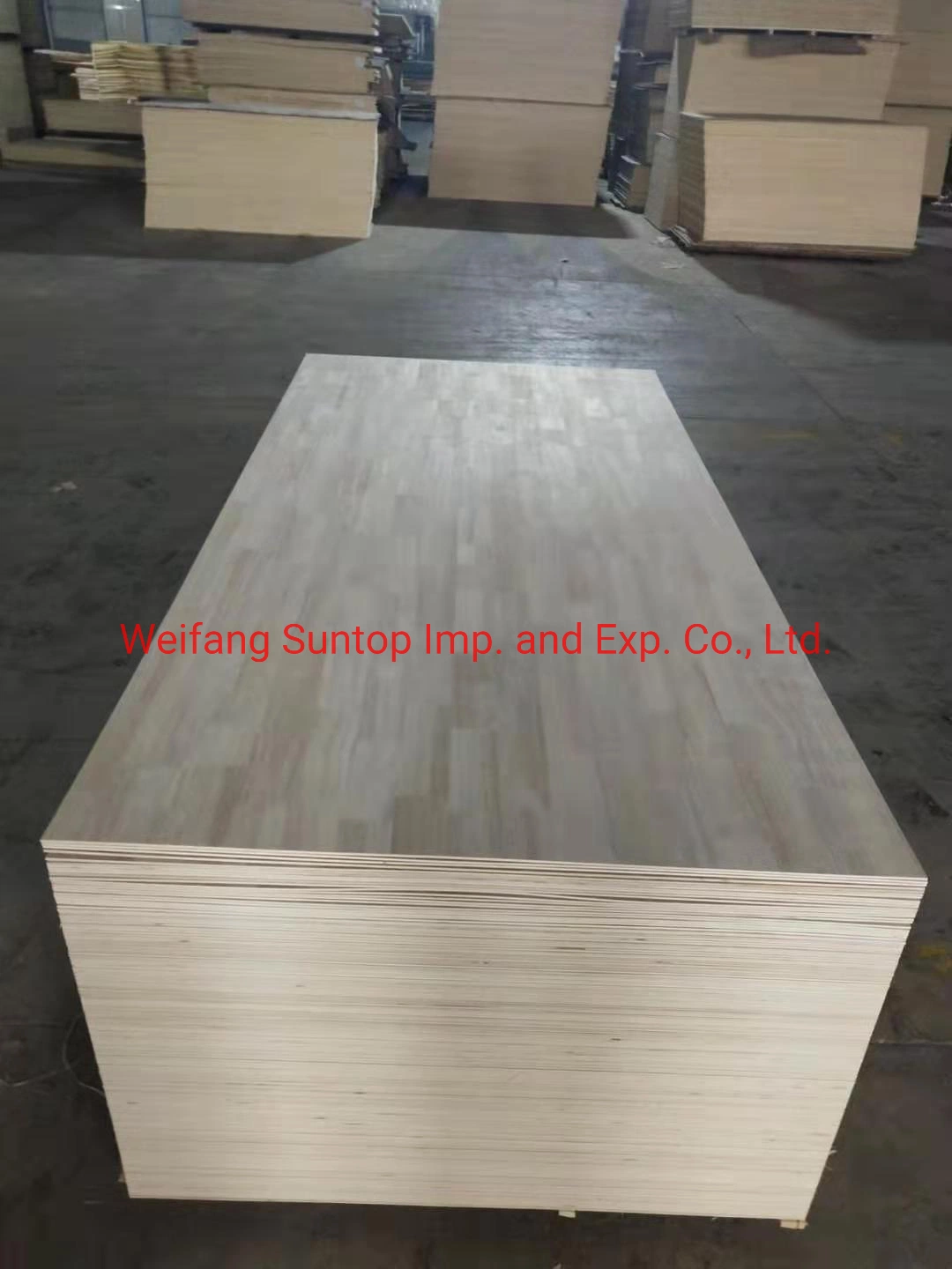 Rubber Wood Plywood From Shandong Factory