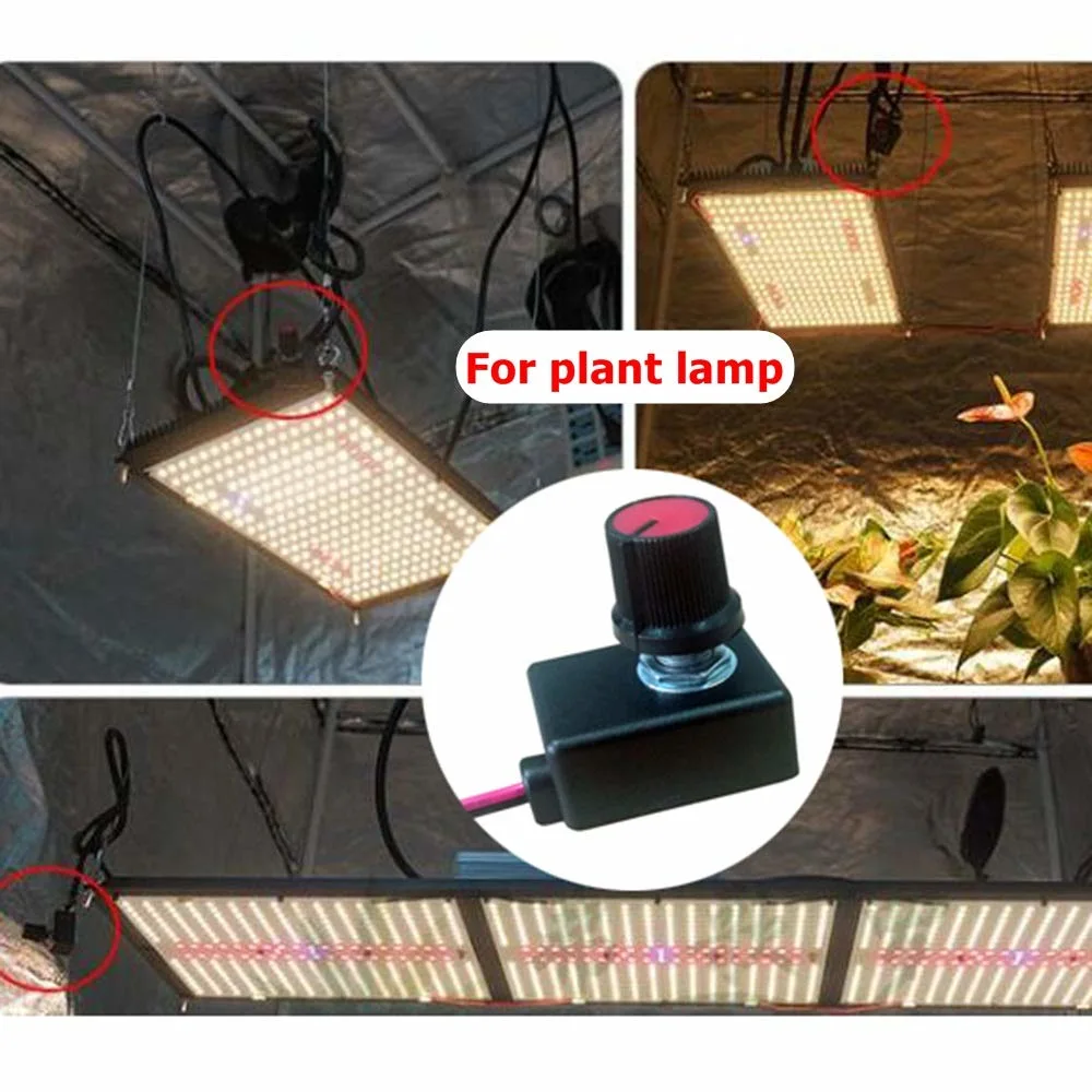 DC 0/1-10V Dimmer LED Controlador de mando Rotary pequeño interruptor PWM Atenuación para iluminación interior regulable Spotlight Lámpara de crecer el controlador LED