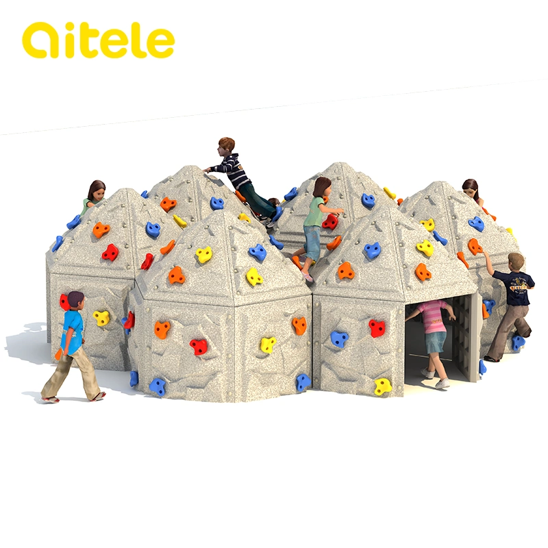 New Exercise Equipment Kids Playhouse Rock Climbing Wall