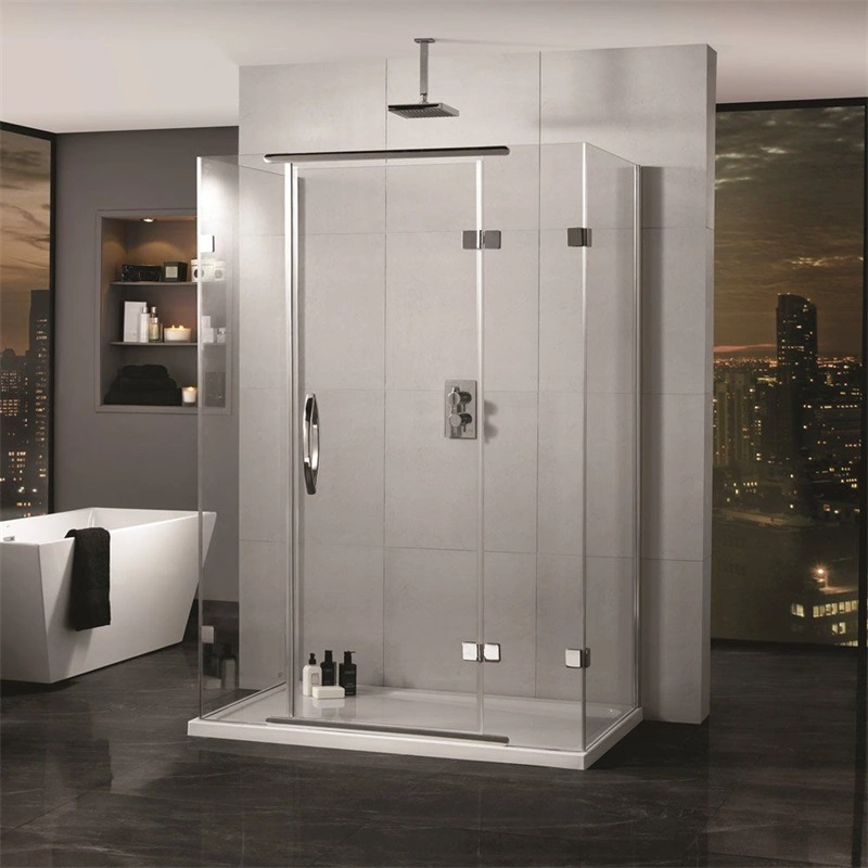 Wood Dry Sauna Wet Steam Combination Shower Room with Cabin Outdoor Indoor Bathroom Shower Steam Sauna Room