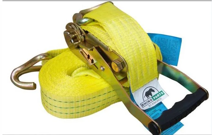 3inch Cargo Safety Control Winch Strap W / Flat Hook