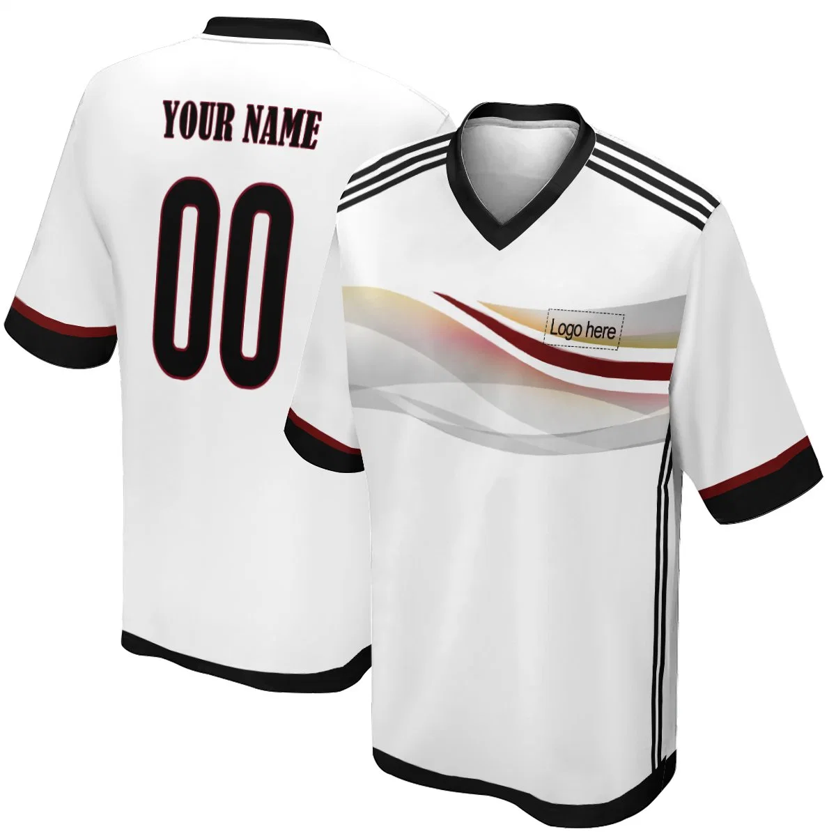 Personalisierbare Damen Herren High quality/High cost performance  Team Logo Nummer Sport-Jersey Personalisierter Jersey Sportbekleidung