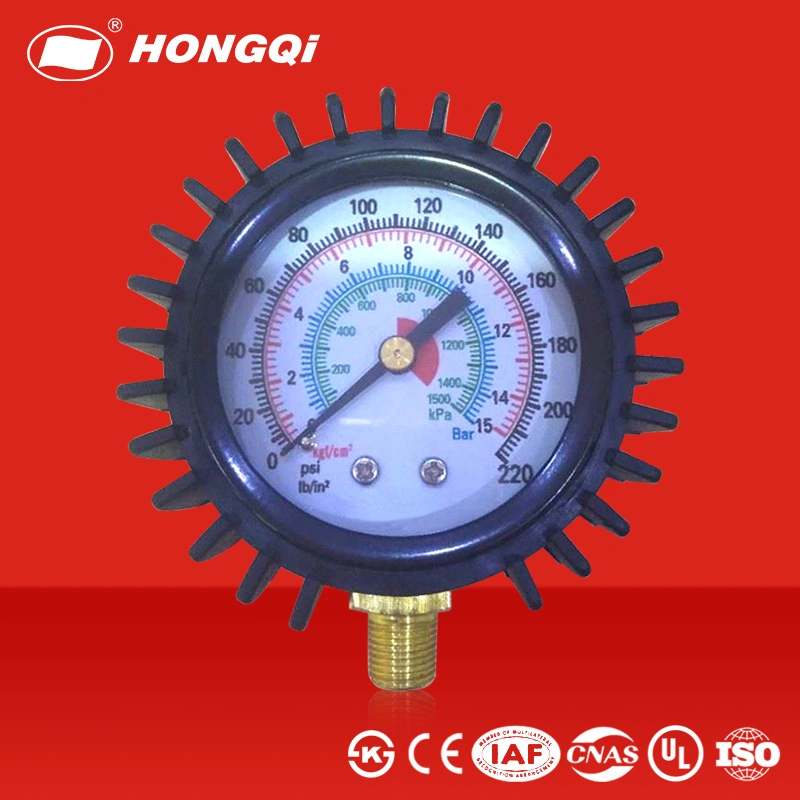 Tire Meter Tire Pressure Gauge Plastic Pressure Gauge Tire Tread Depth Gauge Meter for Car