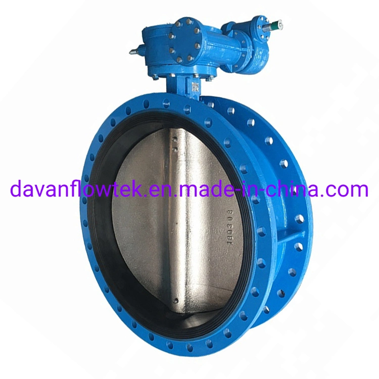 Stainless Steel Wafer Lug Flanged EPDM Seat Gear Operated Water Butterfly Valve