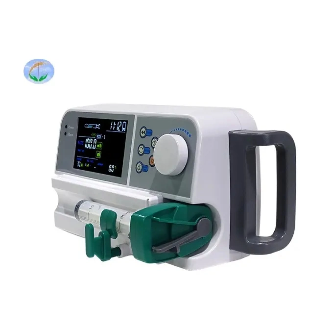 Medical Equipment Portable Electronic Infusion Syringe Pumps with LCD Display