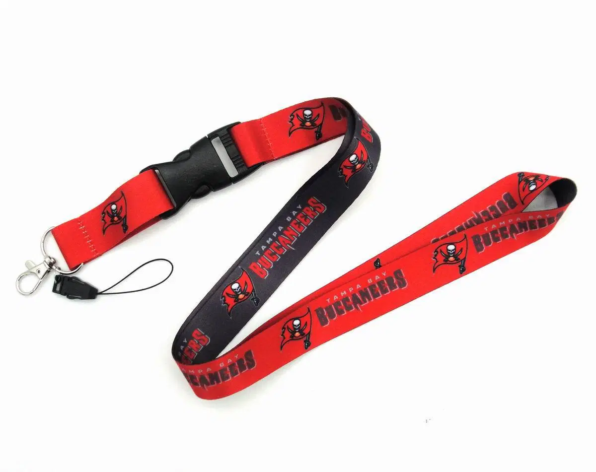 American Football Club Football NFL Work Card Buckle Long Mobile Phone Lanyard