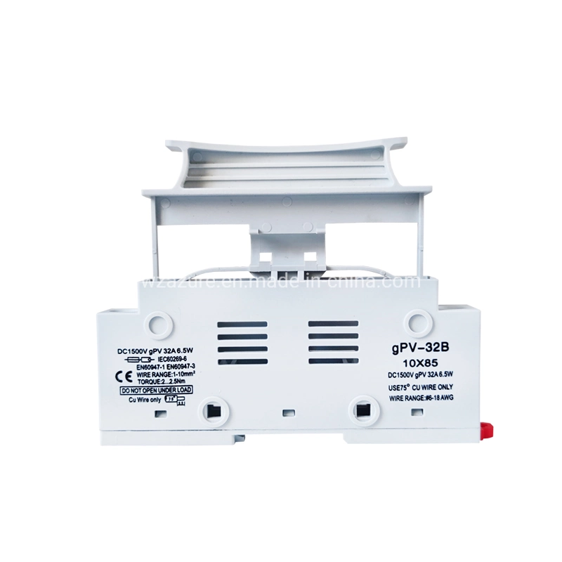 Rendimiento de alta calidad/alto costo de 32 AMP la Energía Solar Fotovoltaica fusible DC 14x85mm y soporte de fusible térmico