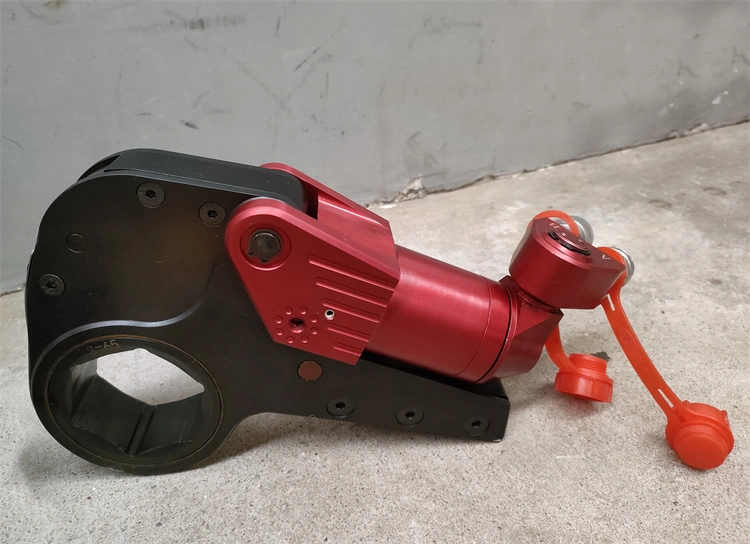 hollow hydraulic torque spanner wrench with steel material