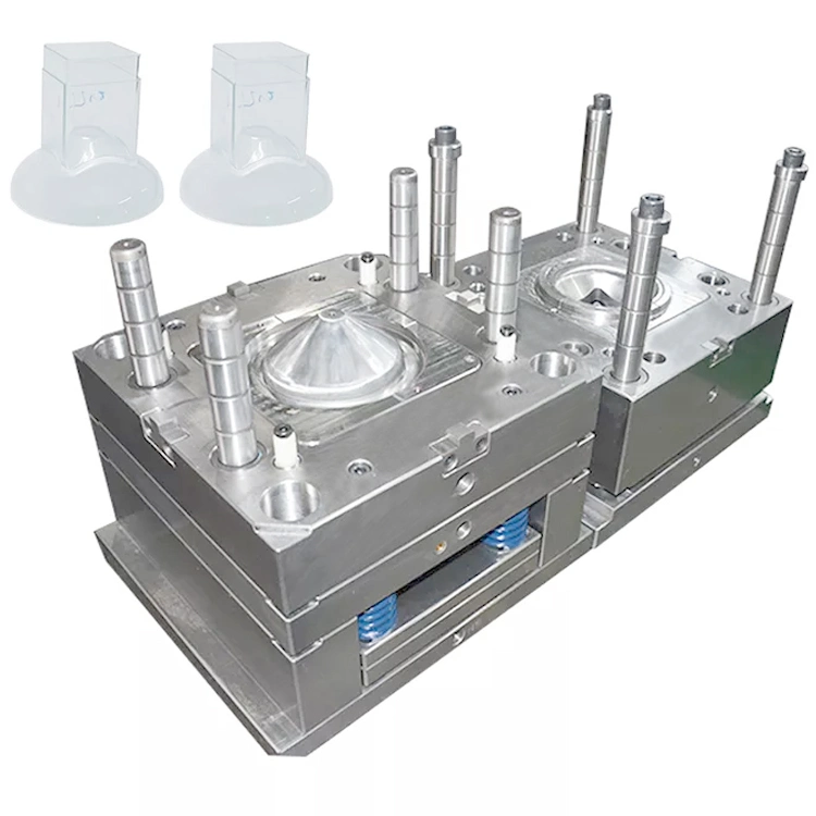 Overmolded and Overmolding for Two Plastic Parts ABS and TPE Mold Double Injection with Soft Plastic and Hard Plastic