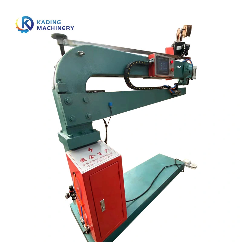 Manual Type Stitcher Double Servo Controlled Carton Nailing Stitching Machine