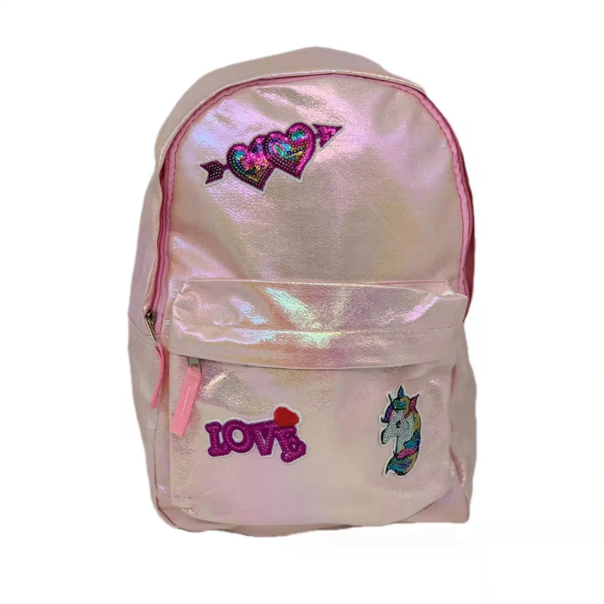 Уникальный дизайн блестящих пакетов с розовыми рюкзаками Leister Unicorn для отдыха Девочек