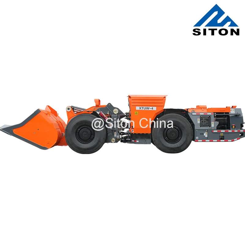 Xtuw-4 Underground Mini Wheel Loader 10 Tons Mining Front Loader