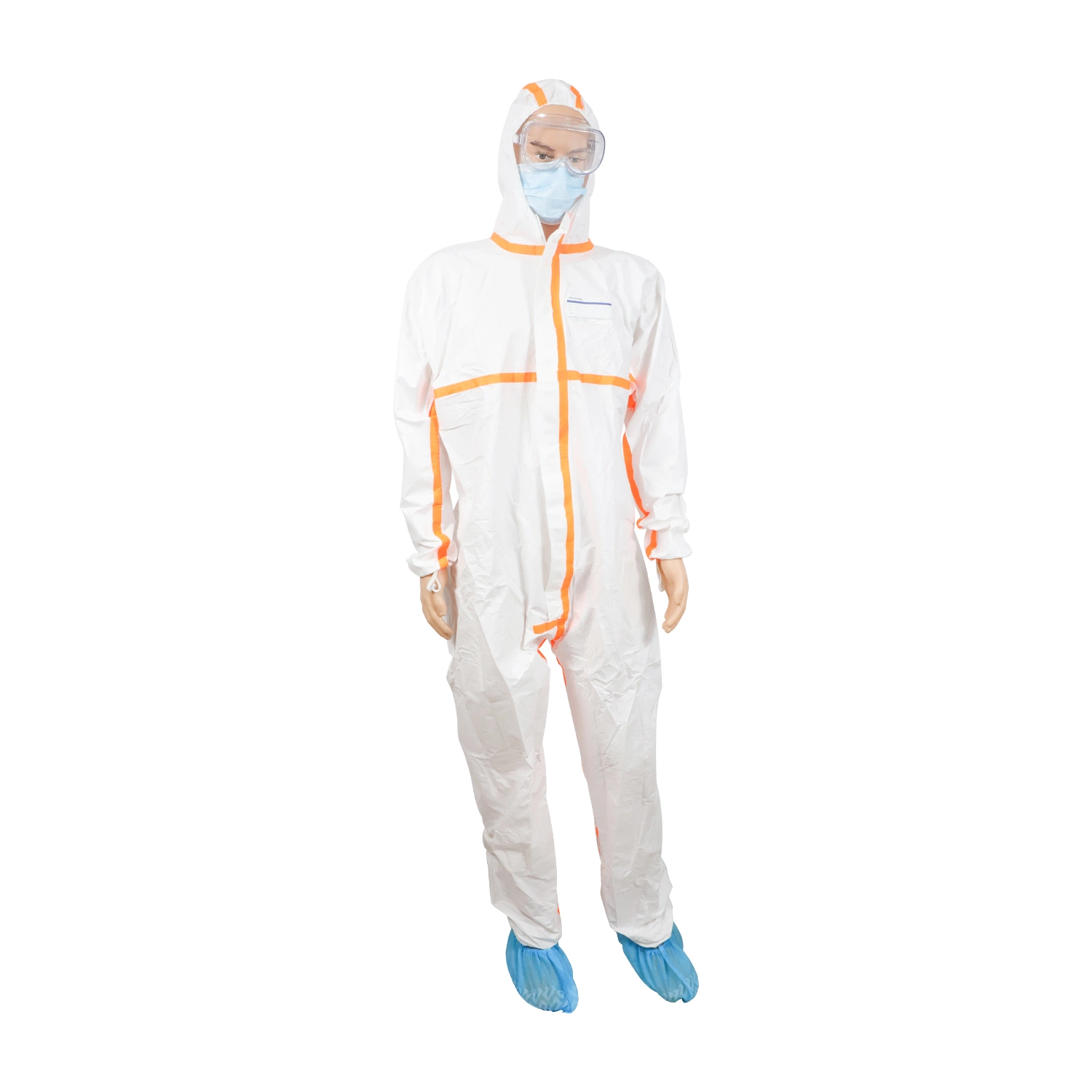 White Disposable Medicalcoveralls Protective Surgicaloveralls Hospitallab Chemical Protetive Suit Clothing