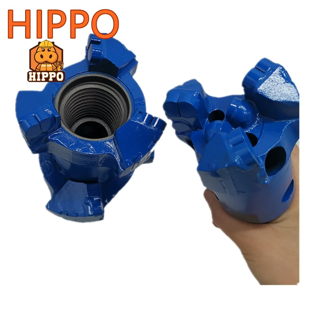 Four Wing Reinforced Water Well Tower Drill Customized PDC Coreless Bit Concrete Diamond Rock Well Drilling Drill Bit Water Well