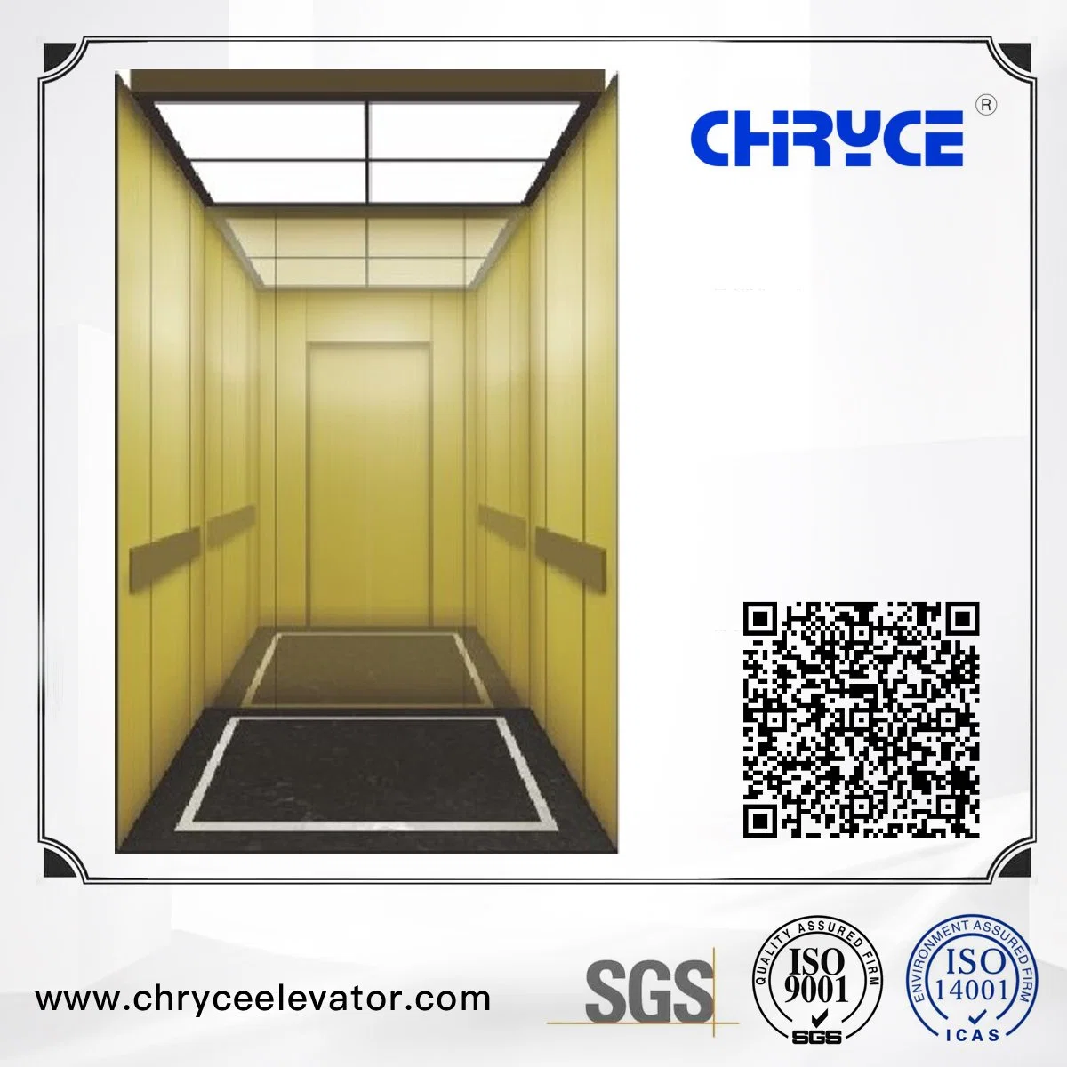 House Villa Elevator Lift Elevator Traction Machine Mrl Elevator Lift