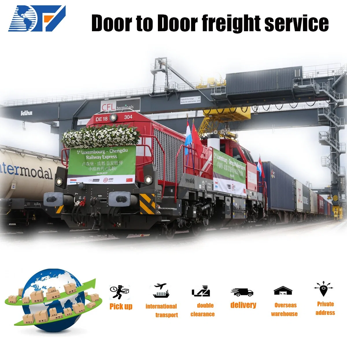 Shipping Freight From China to Nepal and Door to Door Freight by Train From China to Europe