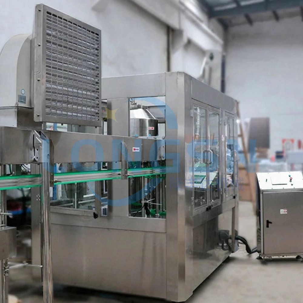 Easy-Installed Automatic Tin Can Soft Carbonate Drinking and Sparkling Water Filling Capping Packing Machine Production Line