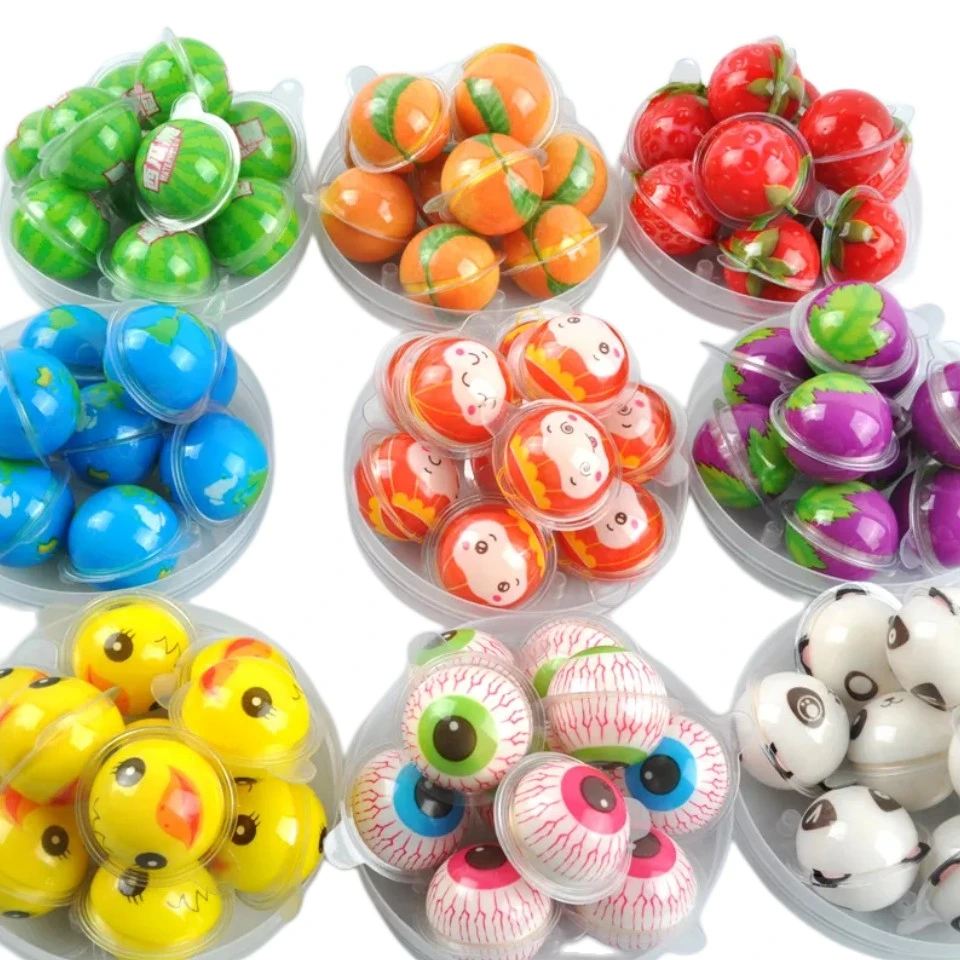 Confitería China Halal Bubble Gum Ball Jam Jam Filled Candy