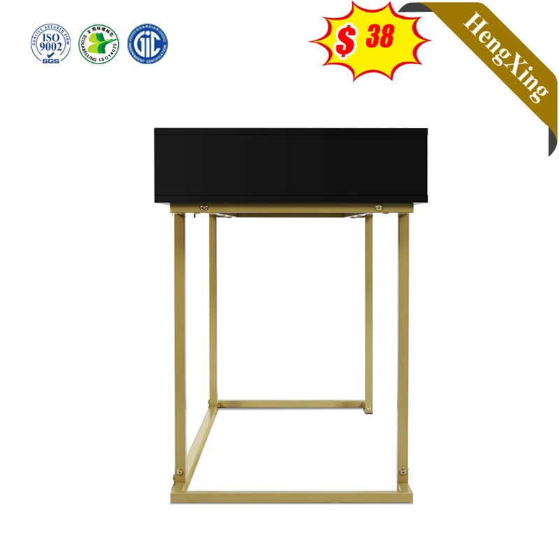 Moderner Luxus Gold Edelstahl Rahmen Metall Esstisch Schreibtisch Home Office Möbel