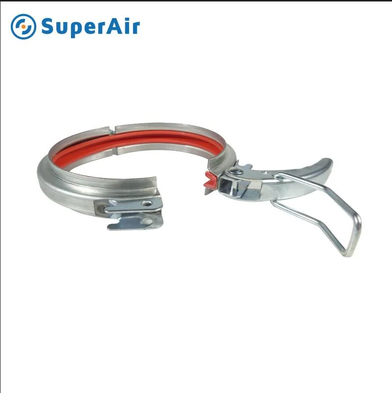 Ventilation Duct Pipe Fittings Rapid Lock Pull Rings Pipe Connectors