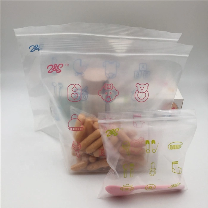 Sac Ziplock Entreposage des aliments en plastique