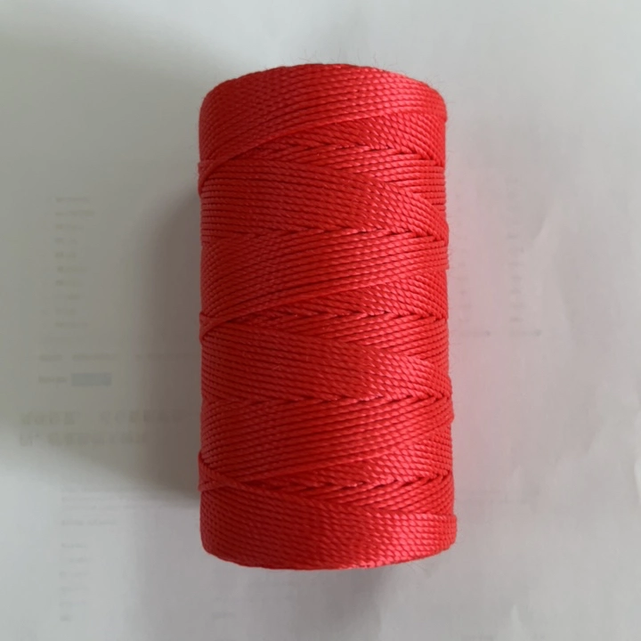 210d/36ply Nylon PP Fishing Twine Red Color