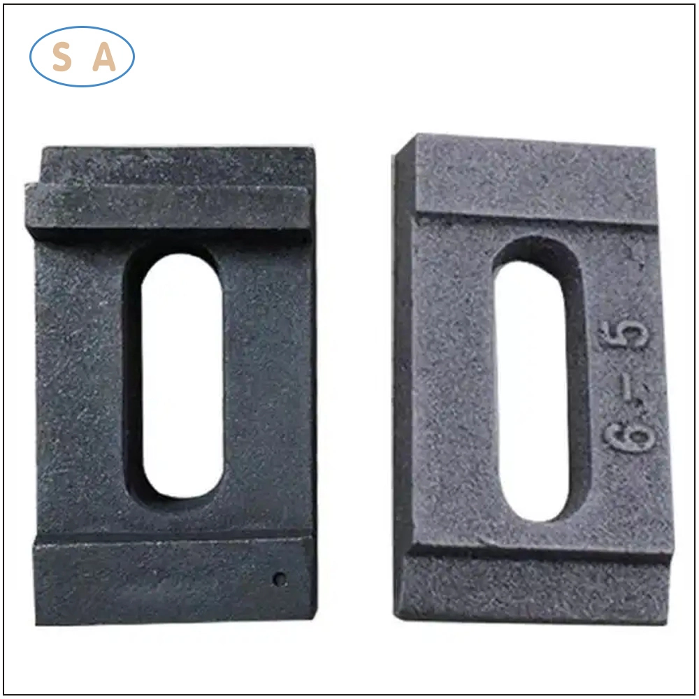 Railroad Brace Casting Fastening Plate Rail Tie Plate for Rail Construction