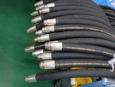 Hydraulic High Pressure Hose Assembly Imported Hydraulic Hose Hydraulic Hose Peeling