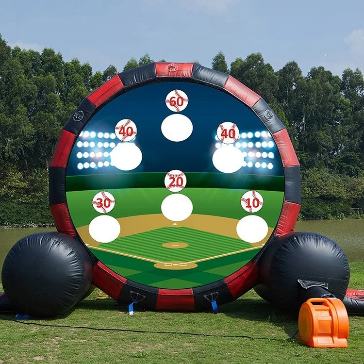 Nuevo diseño de tela de alta calidad Soccer Dardos Kids Tiro con Arco arco y flecha juguete Bola Juego Toss Juegos de disparo inflables