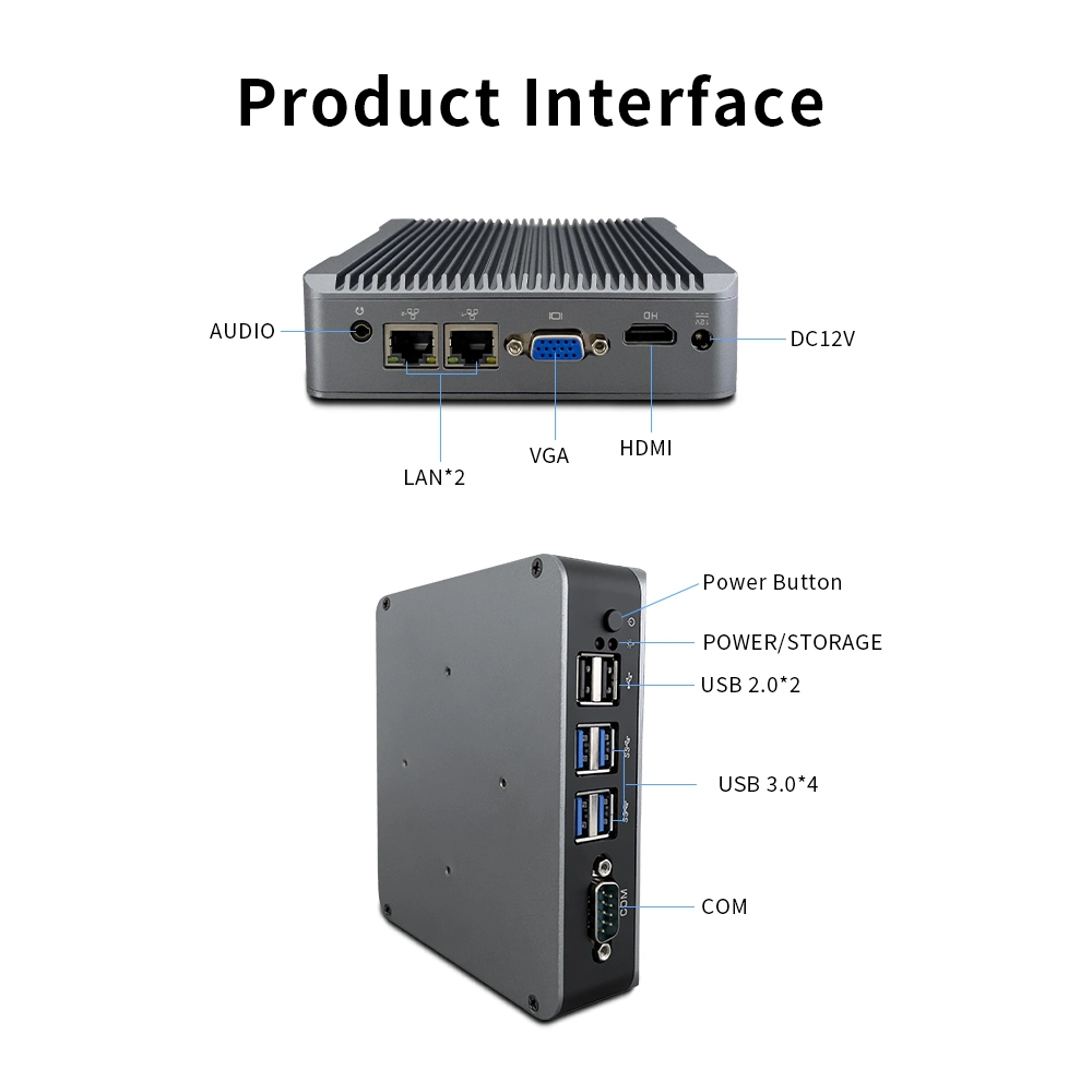 Hot Selling Box PC Low Power Computer Intelcore I3/I5 Desktop Industrial Grade Mini PC