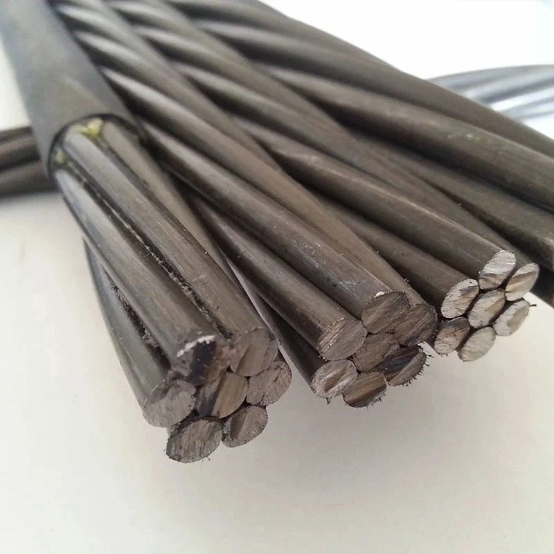 1860MPa High Tensile 7 Wire Galvanized 12.7mm PC Steel Strand Hollow Core Steel Cable Wire Rope PC Strand 6mm Stainless Galvanized PC Steel Wire