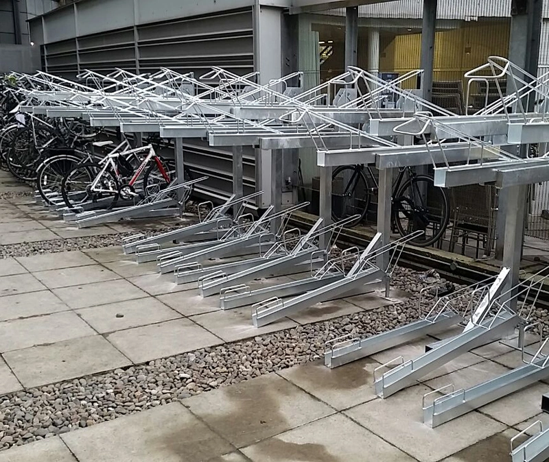 Two Layer Bike Parking Rack/Two Deck Bicycle Rack