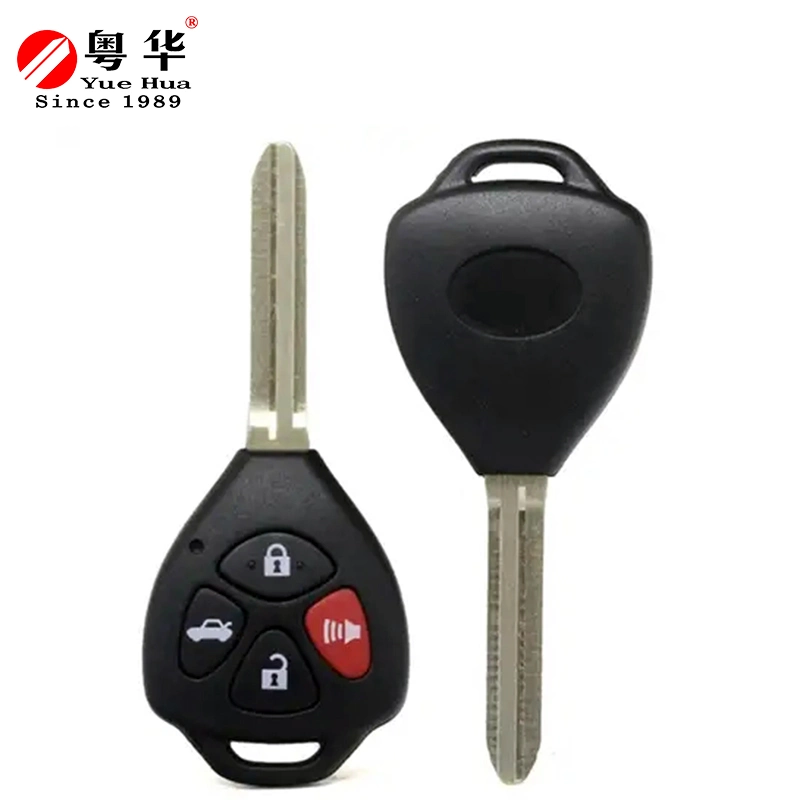 100% Original Model 2 3 4 Buttons Remote Replacement Car Key Blank Car Key Shell for Toyota Corolla Camry Matrix Yaris RAV4 Key Toy43