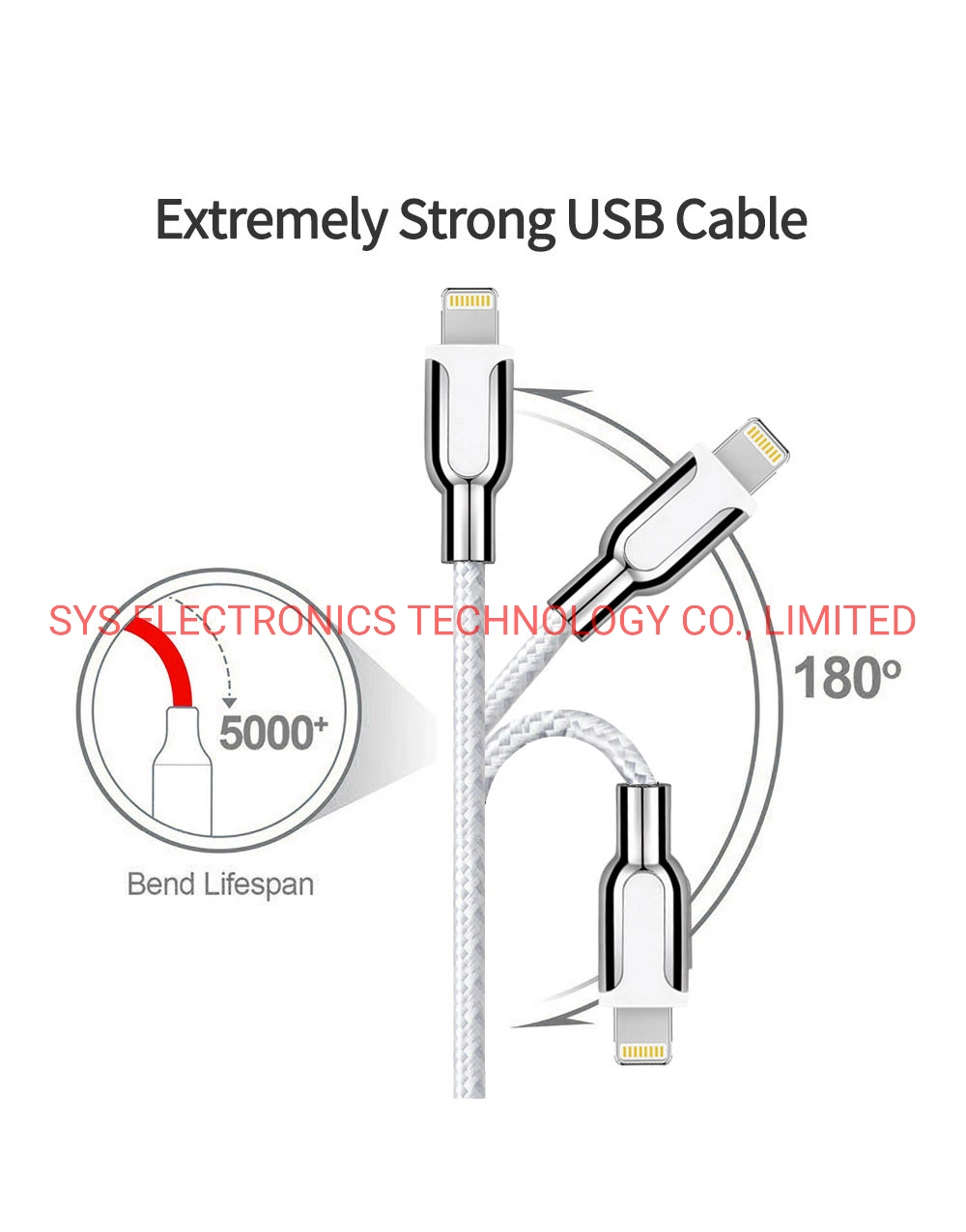 Cabo de carregador de telemóvel USB de 2 m, rápido, 6 PÉS E 10 PÉS fio de célula OEM de dados longos 3m para iPhone 11 12 PRO Max