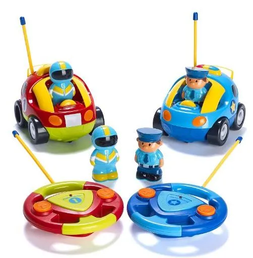 Jstar Kids Cartoon R/C 2 Channel Car and Race Car Radio Control Toys for Kids Toys