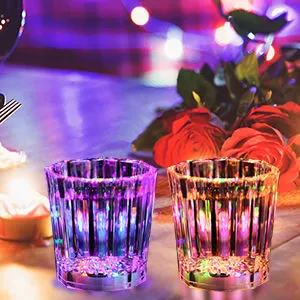 Promotional Price Glowing Party Cups Water Beer Smart LED