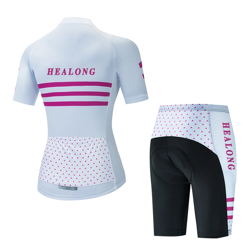 Großhandel/Lieferant Custom Radfahren Uniform Straße Mountainbike Jersey Atmungsaktive Frauen Radsportbekleidung