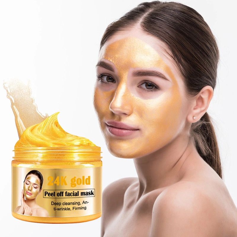 Moisturizing Face Tearing Patch 24K Collagen Peel off Golden Facial Mask