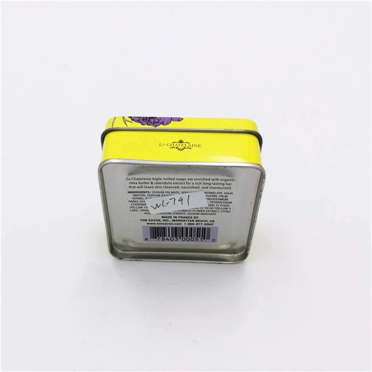 Promotion Custom Square Mint Metal Tin Box