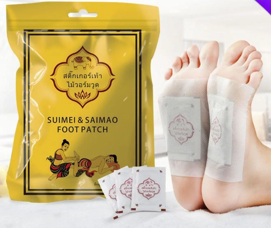 Wormwood Chinese Herbal Foot Health Care Pads/Patch for Detox